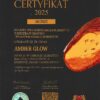 Komplet - Kolczyki i wisiorek srebrny z bursztynem z koronkowym zdobieniem