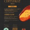 Delikatny komplet - Kolczyki i wisiorek srebrny z zielonym bursztynem