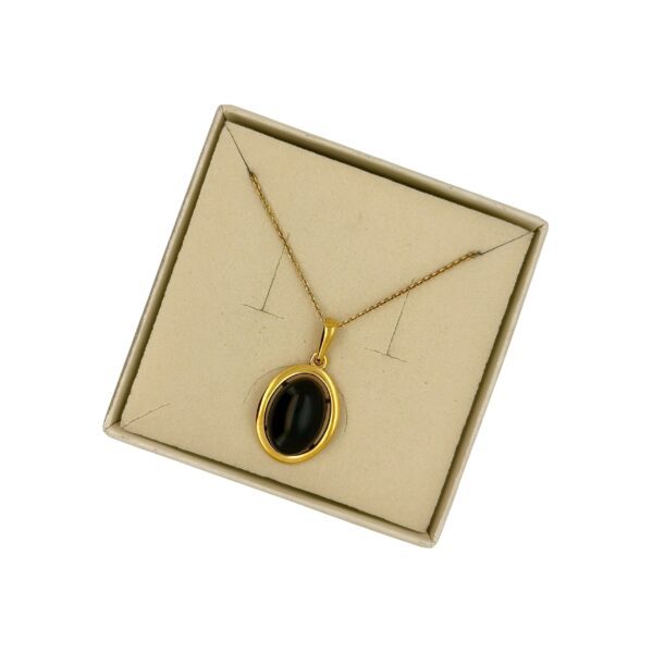 IMG_2336-Photoroom WISIOREK ZŁOTY Z ONYKSEM SREBRO POZŁACANE 925