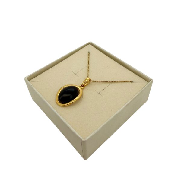 IMG_2337-Photoroom WISIOREK ZŁOTY Z ONYKSEM SREBRO POZŁACANE 925