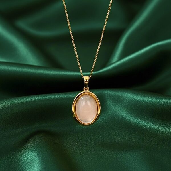 Photoroom_20260316_092637 WISIOREK ZŁOTY Z KWARCEM RÓŻOWYM SREBRO POZŁACANE 925