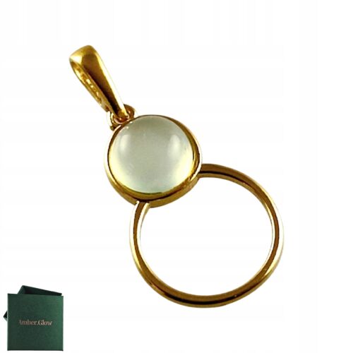 6cc72d5cc6b34f753daf315e3dbb7957-1.jpg WISIOREK ZŁOTY z AGATEM ŚLICZNY DELIKATNY PIĘKNY SREBRO POZŁACANE 925