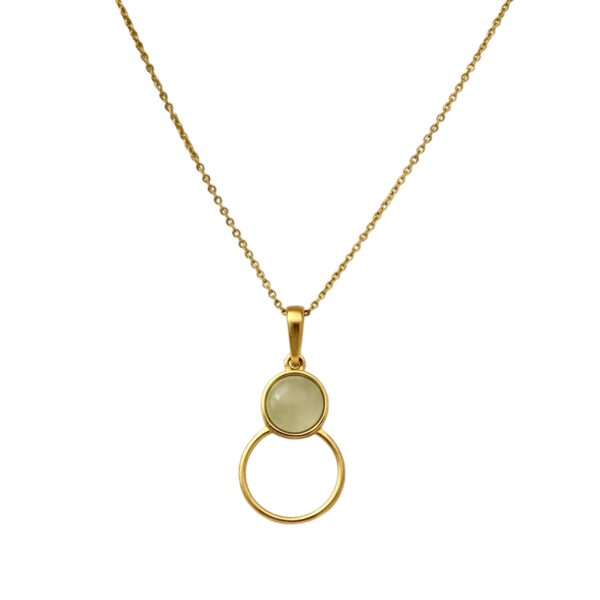 Photoroom_20260322_141849 WISIOREK ZŁOTY z NATURALNYM AGATEM AQUA SREBRO POZŁACANE 925