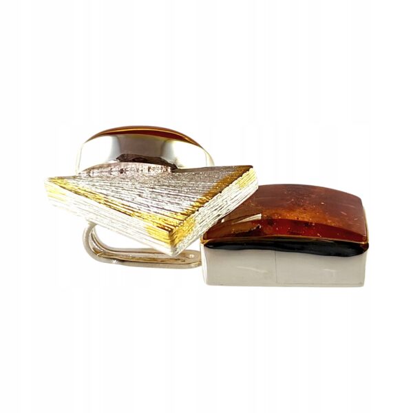 c978324dc8aae0767591af9b3d42161f.jpg Niepowtarzalny wisiorek srebrny z dużym koniakowym oraz cytrynowym bursztynem - unikat - Srebro 925