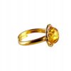 0042a1d2736b582f0b060314dd4728d2.jpg PIERŚCIONEK ZŁOTY MODNY z Bursztynem SREBRO 925 Pozłacane Regulowany PIĘKNY