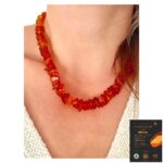 0db977b7741698e87594ec7691a9833b-1.jpg Naszyjnik z Surowego Bursztynu Certyfikowanego ręcznie wykonany na Tarczycę