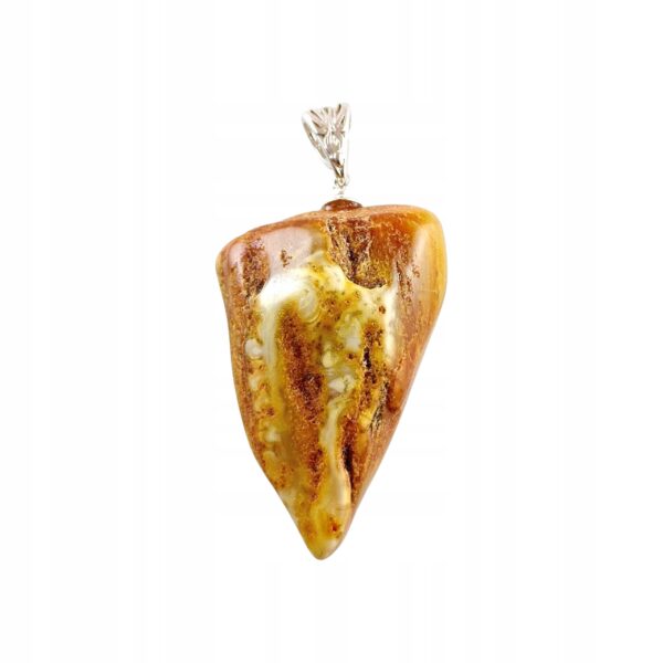 850a7e333bce1f478739352b75474866.jpg WISIOREK SREBRNY z CERTYFIKOWANYM Bursztynem PIĘKNY NATURALNY Srebro 925