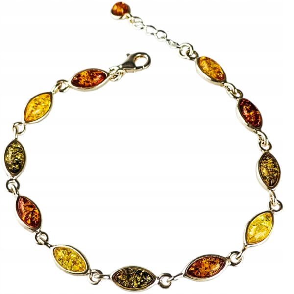 8ebc7ce12430a266edf08f942d769850.jpg SREBRNA BRANSOLETKA z CERTYFIKOWANYM Bursztynem DELIKATNA PIĘKNA ŚLICZNA