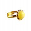 98e883d40a37342956f2deb0dd881166.jpg PIERŚCIONEK ZŁOTY MODNY z Bursztynem SREBRO 925 Pozłacane Regulowany PIĘKNY