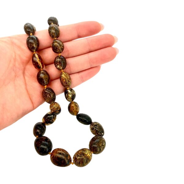 IMG_1488-Photoroom (1)-1 NASZYJNIK z CERTYFIKOWANYM BURSZTYNEM Ręcznie Wykonany ŚLICZNY PIĘKNY