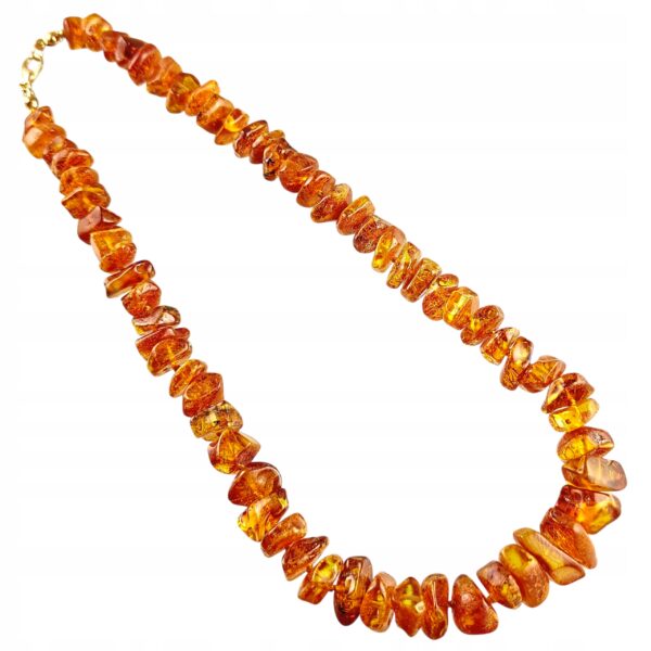 ba232fa98743890204d3be685d326b6b.jpg NASZYJNIK z CERTYFIKOWANYM BURSZTYNEM Ręcznie Wykonany ŚLICZNY PIĘKNY