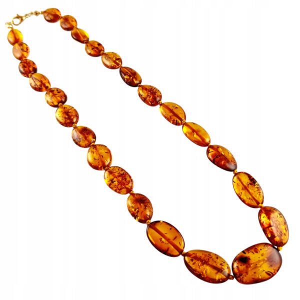 bd92b214021c8e3fa6056693a351b0ec.jpg NASZYJNIK z CERTYFIKOWANYM BURSZTYNEM Ręcznie Wykonany ŚLICZNY PIĘKNY