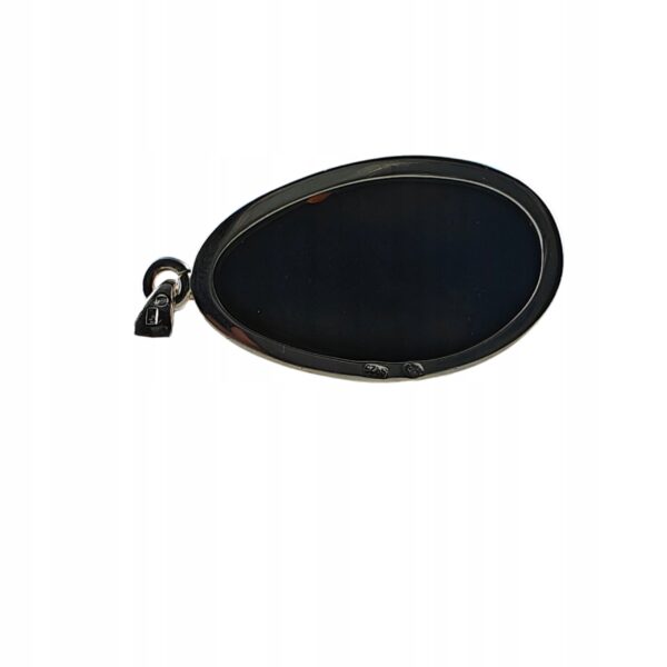 WISIOREK SREBRNY z CERTYFIKOWANYM Bursztynem NIEPOWTARZALNY SREBRO 925