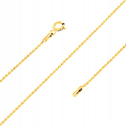 Łańcuszek Złoty - 45 CM - Srebro Pozłacane 925