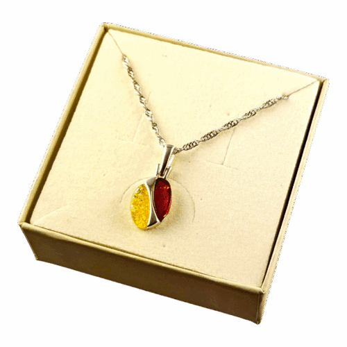 DELIKATNY  WISIOREK SREBRNY Z BURSZTYNEM bałtyckim SREBRO 925