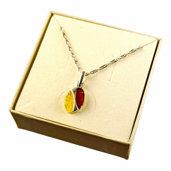 DELIKATNY  WISIOREK SREBRNY Z BURSZTYNEM bałtyckim SREBRO 925