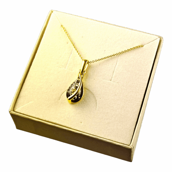 Wisiorek Srebrny z Bursztynem Bałtyckim Złoty Pozłacany Srebro NA PREZENT