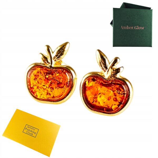 751def53c67f641979c6f6ddf4c8189b.jpg Złote kolczyki jabłuszka