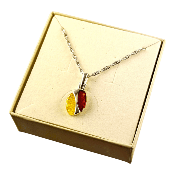 DELIKATNY  WISIOREK SREBRNY Z BURSZTYNEM bałtyckim SREBRO 925