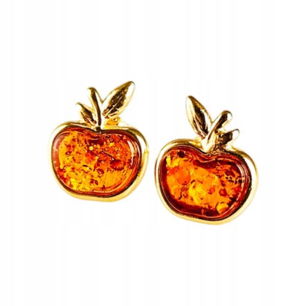 fa71898dffab5fca0f10956654b75e83.jpg Złote kolczyki jabłuszka