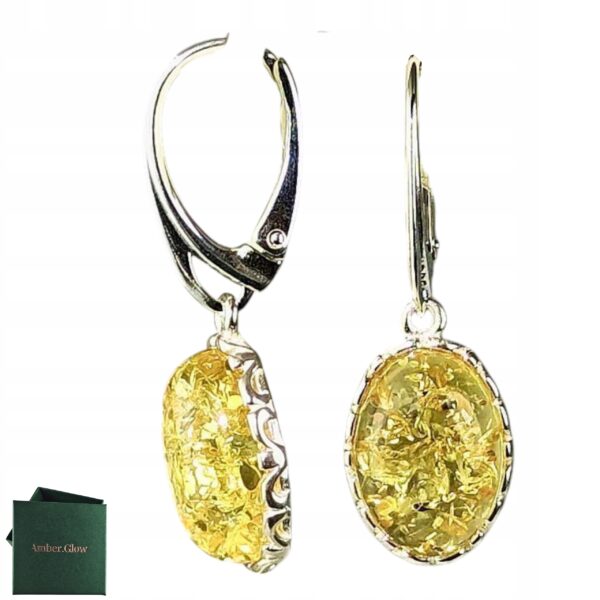 1d4d2667dc1b03a5bf19c70905d33e18.jpg Kolczyki srebrne z bursztynem - wiszące