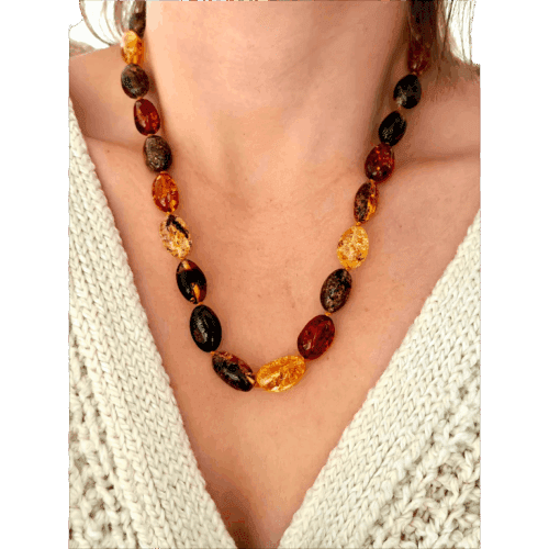 b0fdbe4383bf49bb8a72ea43e01ac669-1.png NASZYJNIK z CERTYFIKOWANYM BURSZTYNEM Ręcznie Wykonany ŚLICZNY PIĘKNY