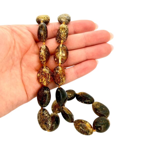 IMG_1487-Photoroom NASZYJNIK z CERTYFIKOWANYM BURSZTYNEM Ręcznie Wykonany ŚLICZNY PIĘKNY