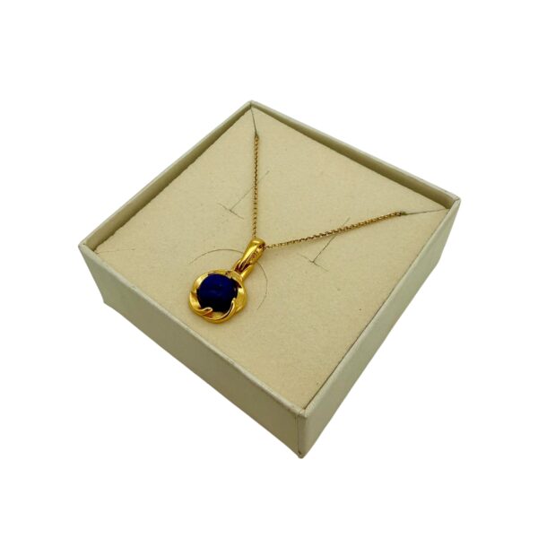 IMG_2342-Photoroom WISIOREK ZŁOTY z LAPISEM LAZULI SREBRO POZŁACANE 925