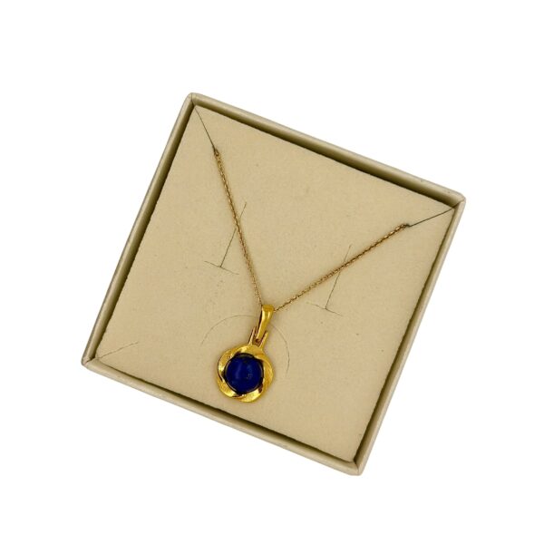 IMG_2343-Photoroom WISIOREK ZŁOTY z LAPISEM LAZULI SREBRO POZŁACANE 925