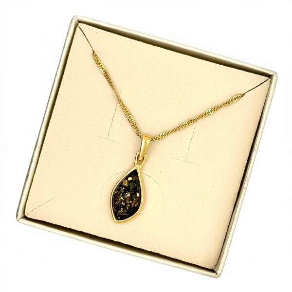 Photoroom_20260330_144338 WISIOREK SREBRNY Z CERTYFIKOWANYM BURSZTYNEM SREBRO POZŁACANE 925